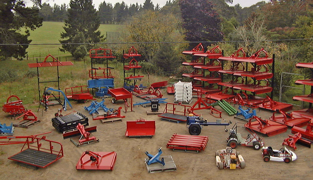 Our storage yard featuring many different products
